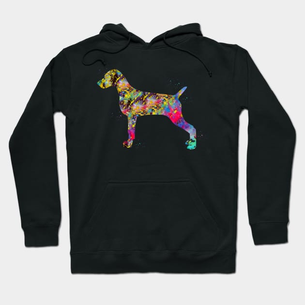 Weimaraner dog Hoodie by erzebeth